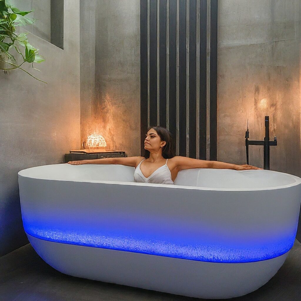 Smart Bathtub | Image Credit: Gemini.Google