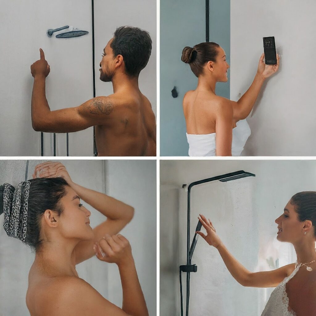 Smart Showers | Image Credit: Gemini.Google